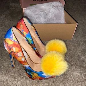 Fur heels